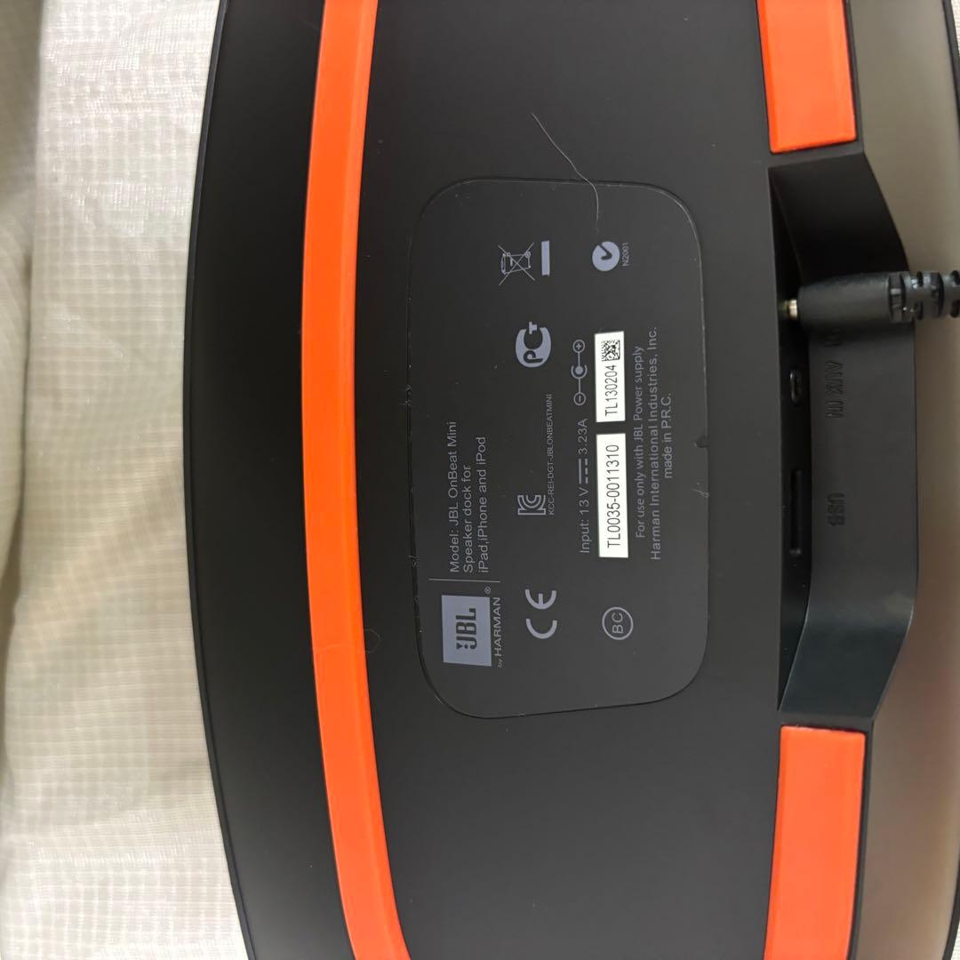 JBL ONBEAT MINI 極美品　iPhone iPad iPod 黒