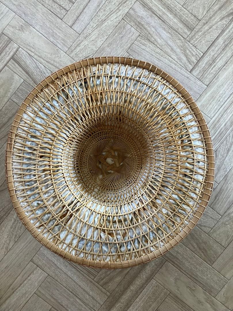 フランス ビンテージ　手編みの帽子