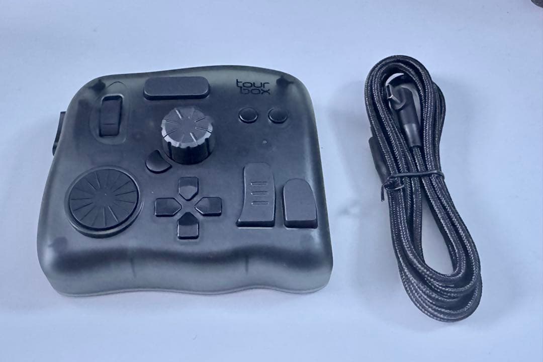 TourBox Elite コントローラー トランスルーセント 専用ケース付