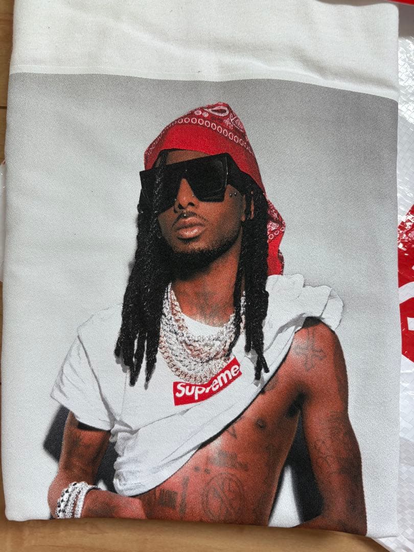 Supreme Playboi Carti Tee ホワイト L オマケ付 最安