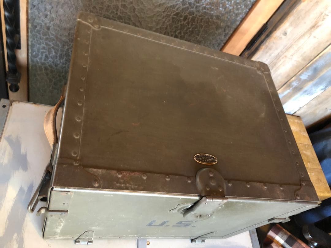1944 米軍 US フィールドデスク チェスト キャビネット ツールボックス
