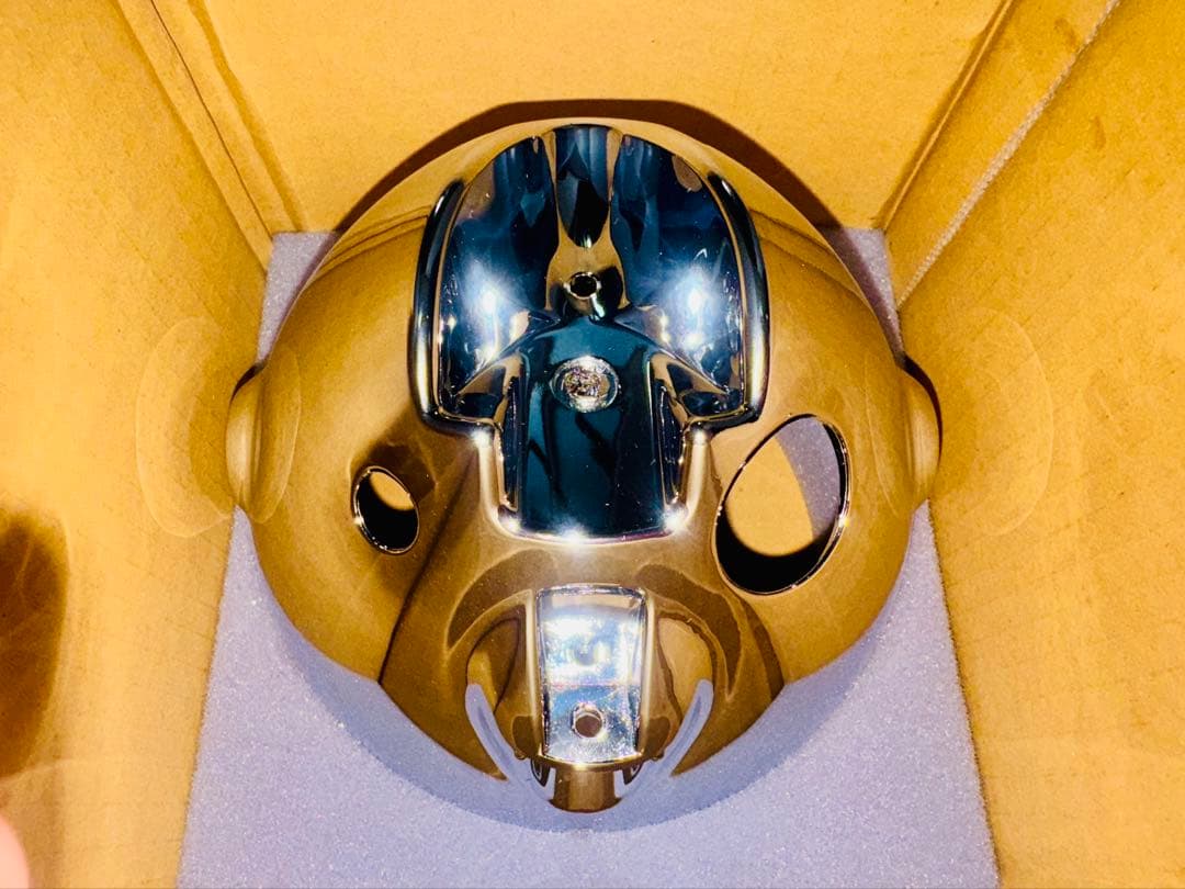 w650 純正ヘッドライトカバー クローム