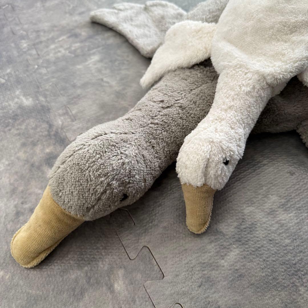 Senger Naturwelt ぬいぐるみ グレー(L) & ホワイト(S)