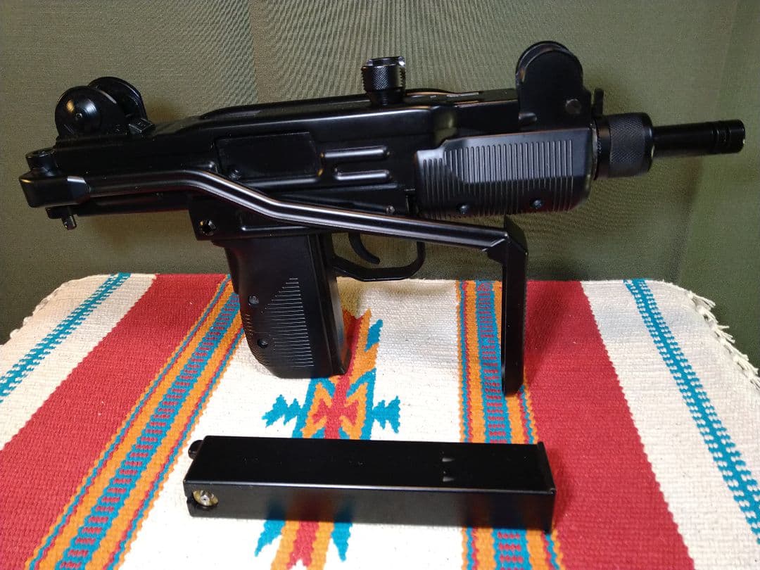 激レア美品！ウエスタンアームズ同等/KWC　ミニウージー　CO2ガスブロ！