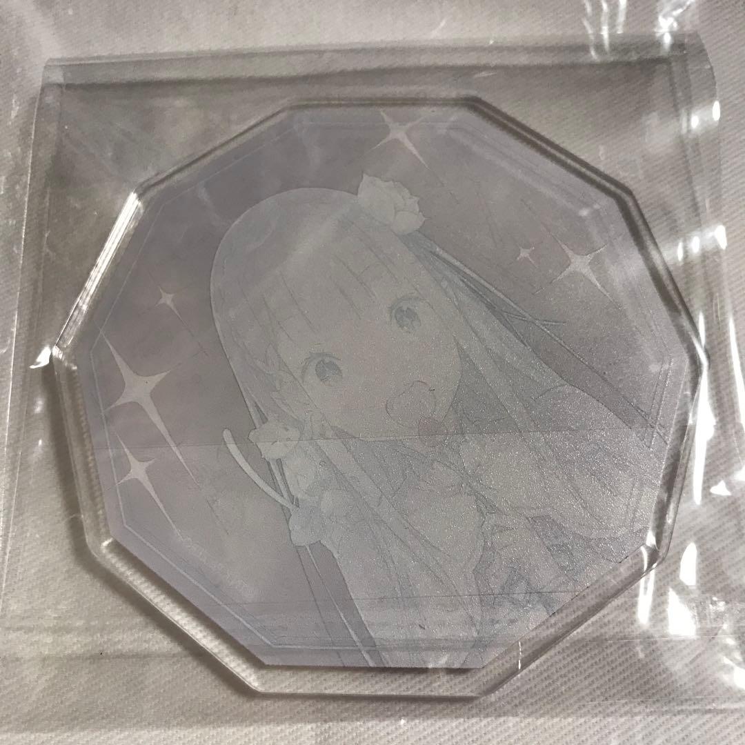 リゼロ　エミリアの誕生日生活　アクリルコースター　エミリア　③