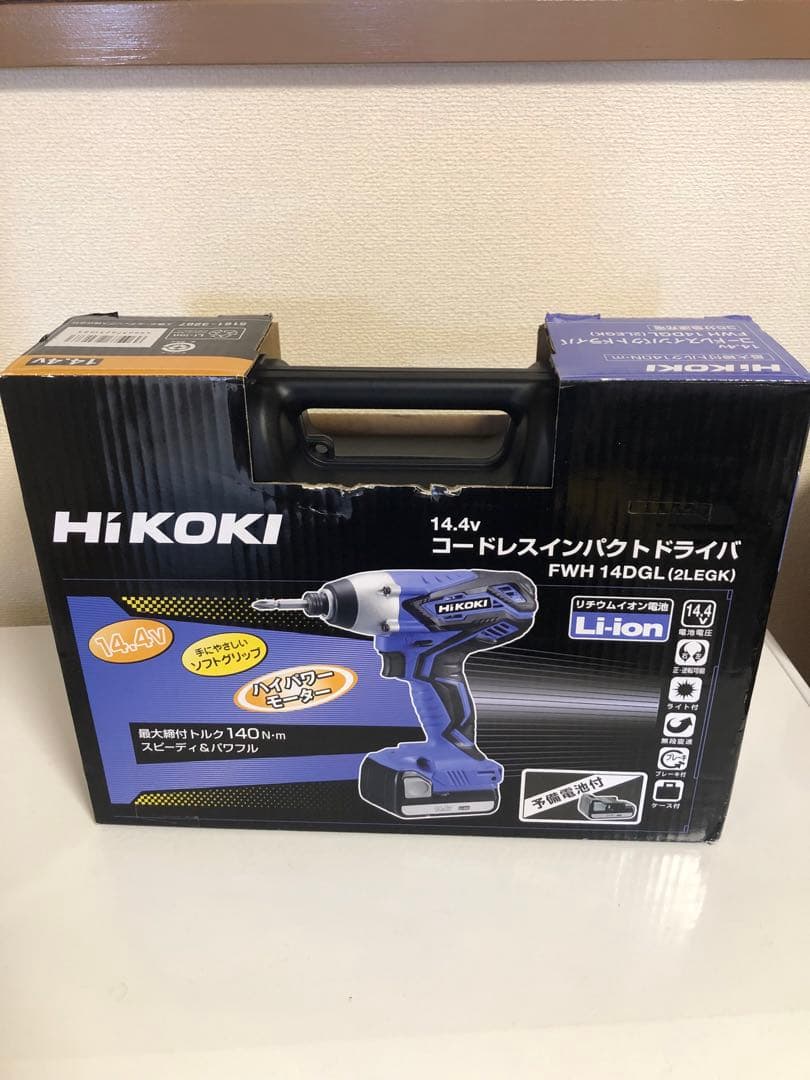 HiKOKI 日立工機 FWH14DGL インパクトドライバ 充電器 新品未開封