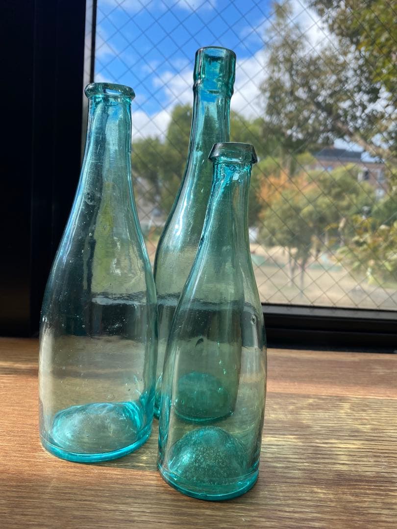 ラムネ瓶3種