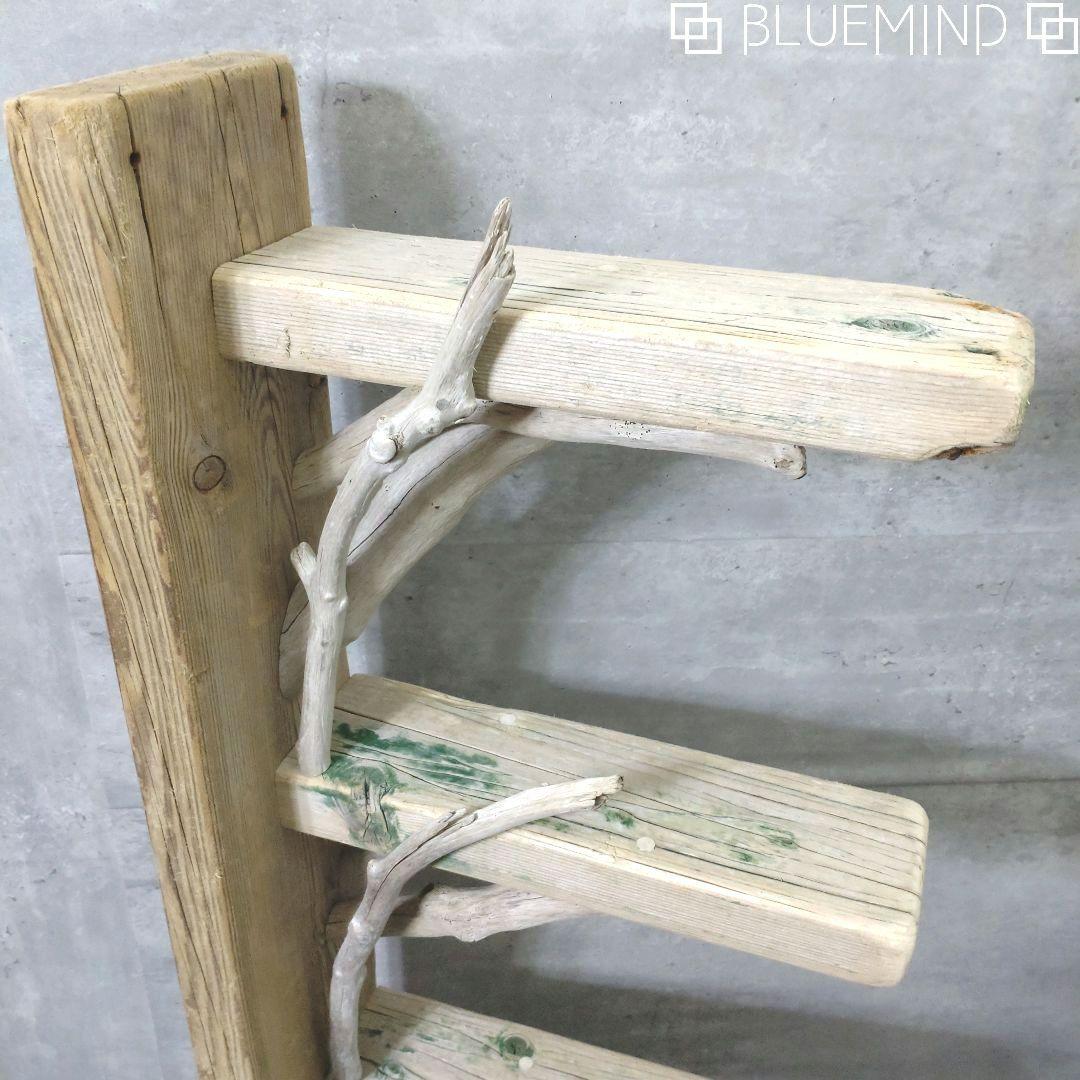 No.1205 【chuchumama】流木の４段ラック 流木インテリア