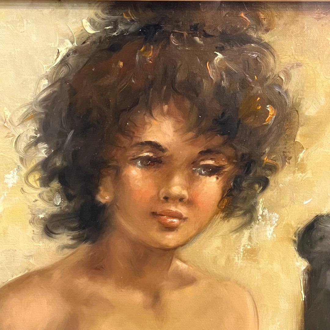 【超希少】 Ference Jean フェレンス・ジャン 裸婦画 油絵 油彩