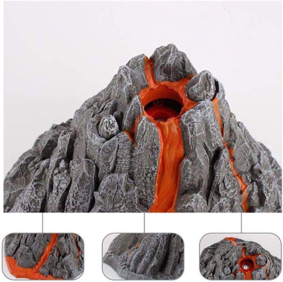 火山モデルHUGY 恐竜のおもちゃシミュレーション火山モデル