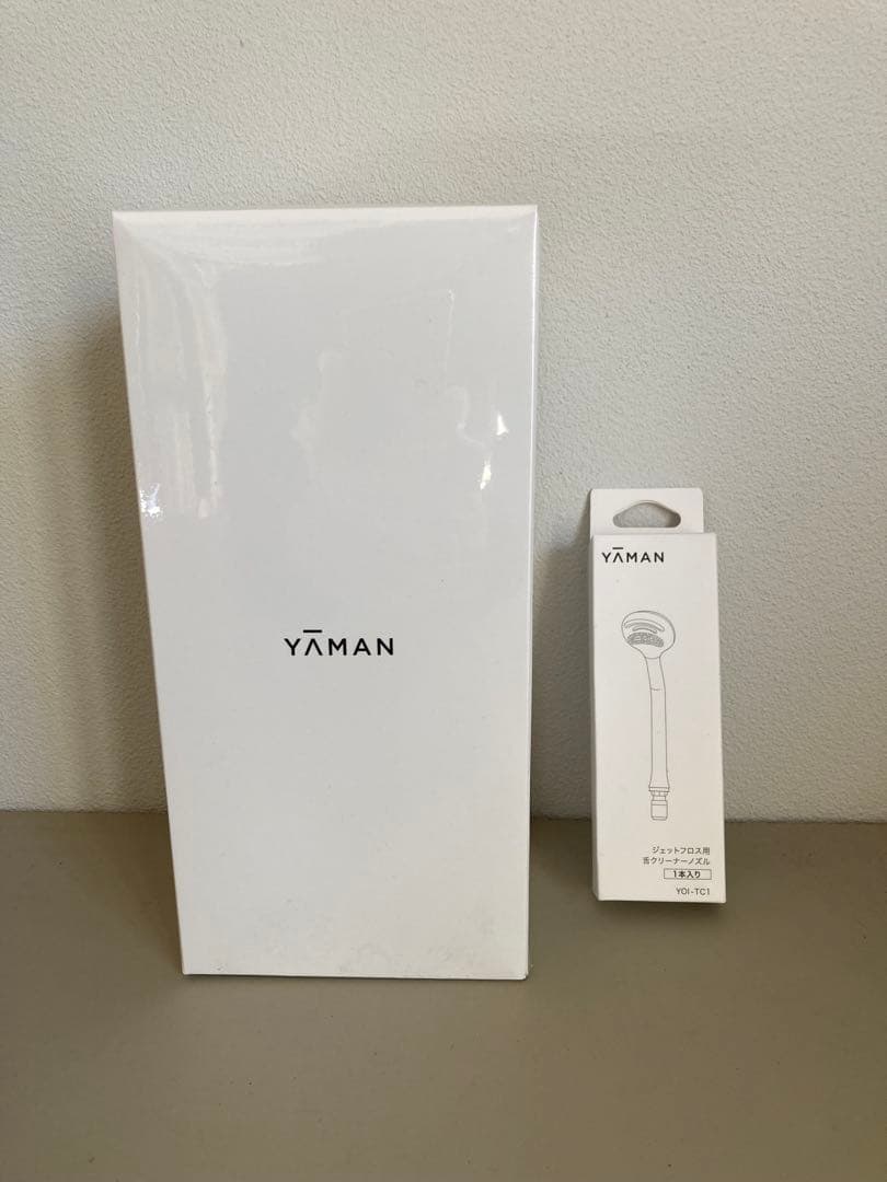 ジェットフロスEXホワイト・専用舌クリーナーノズル付き【未開封】