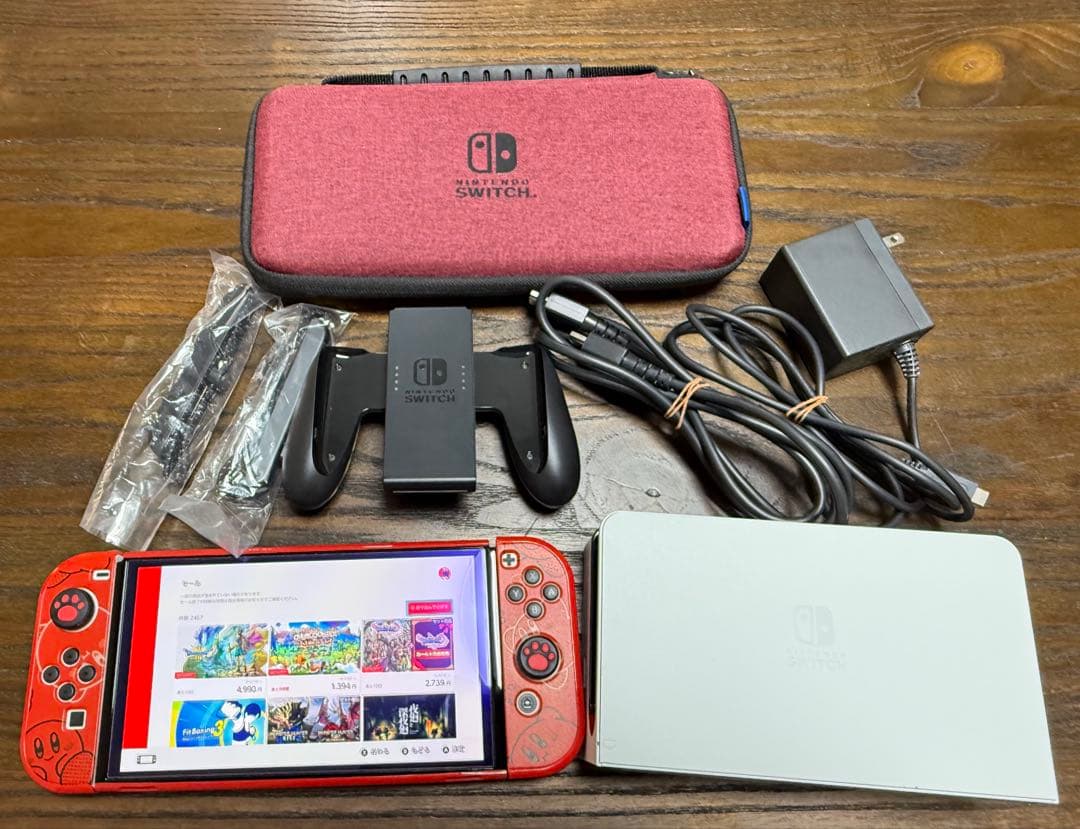 Nintendo Switch 有機ELモデル・ホワイト ★ケース・カバー付き