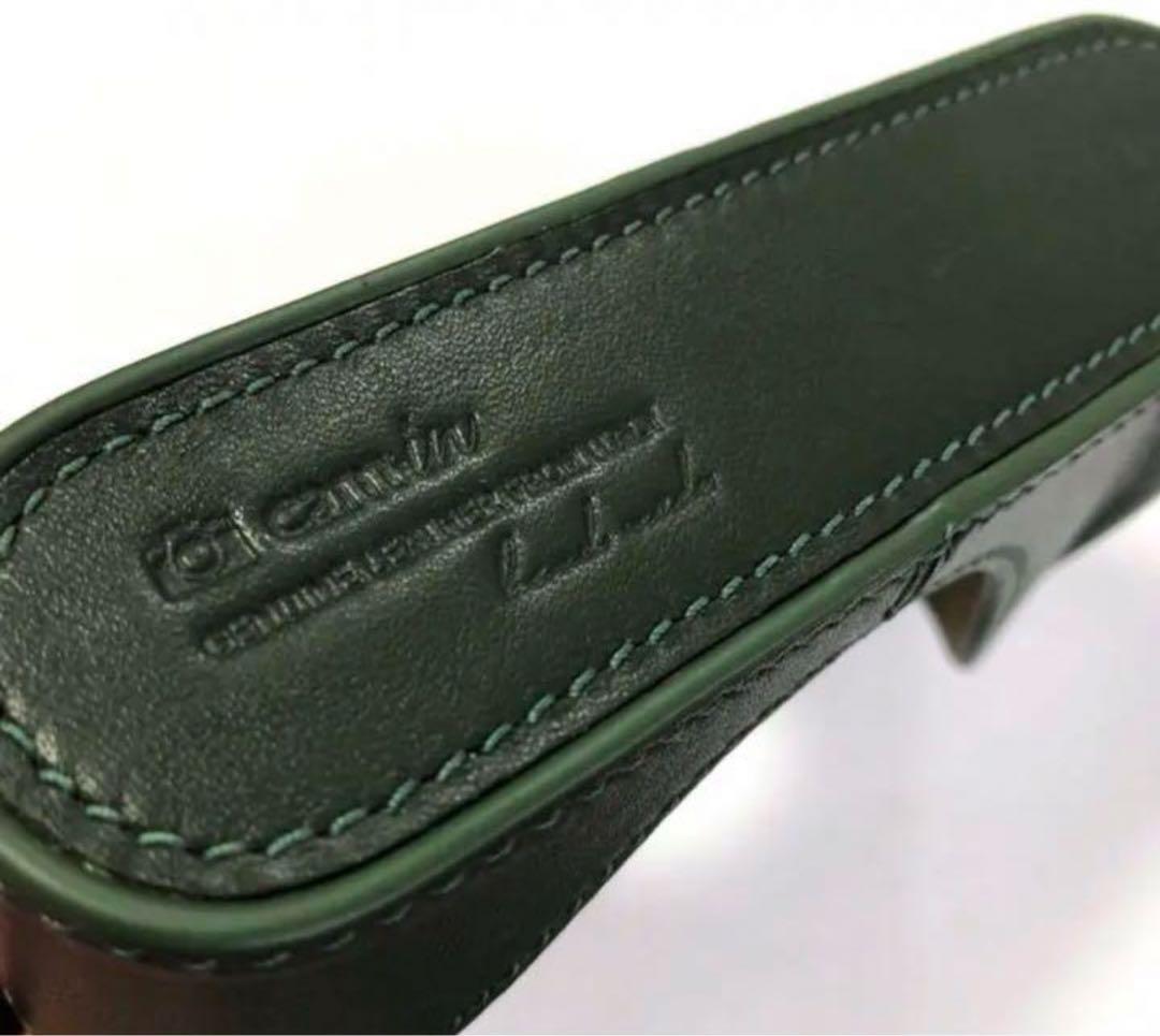 新品 イタリア製本革 カメラケース LEICA ライカ 初期M3用 緑