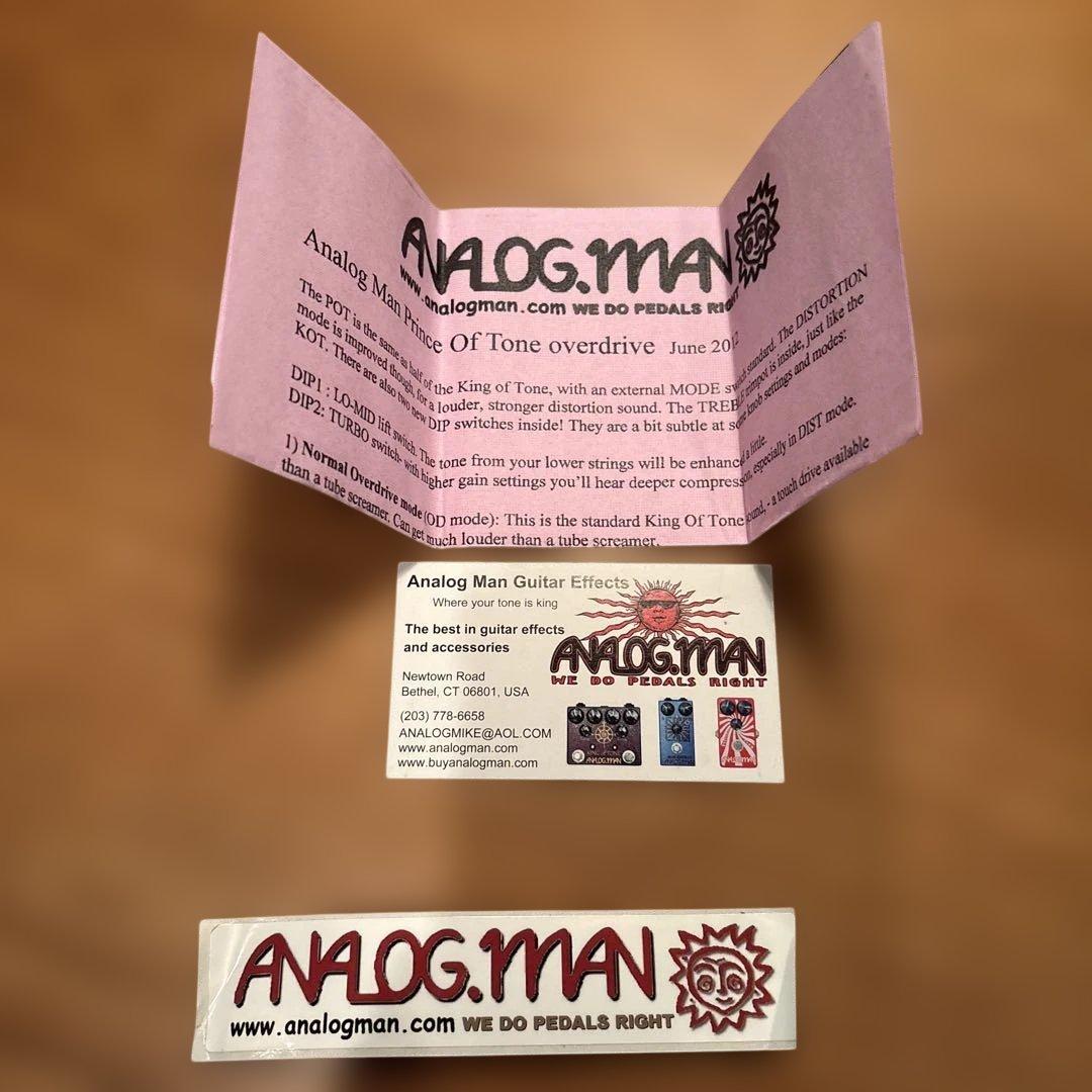 ギター Prince of Tone by Analog Man