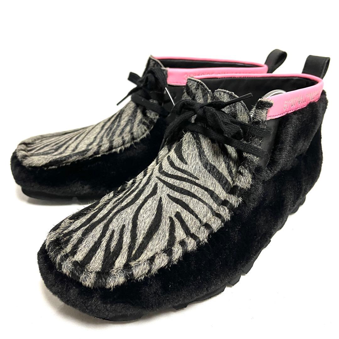 ★美品★CLARKS×atmos クラークス　アトモス★ワラビーブーツ★26.5