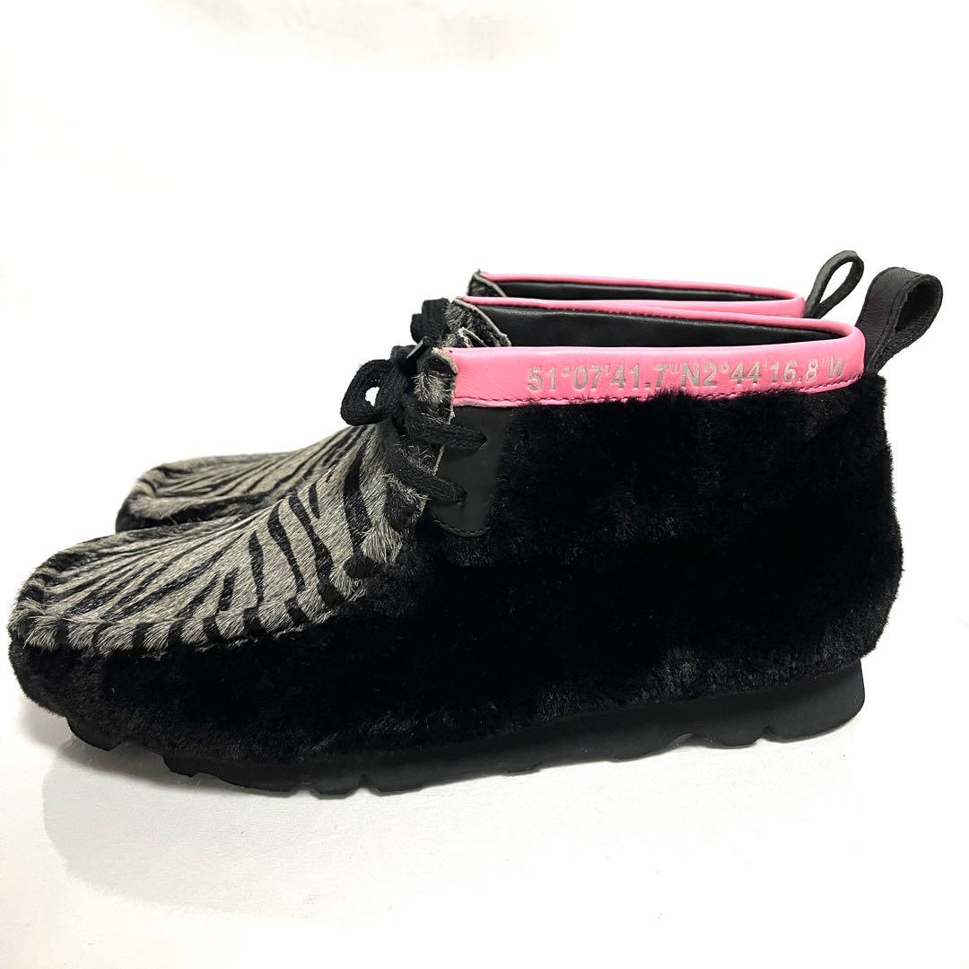 ★美品★CLARKS×atmos クラークス　アトモス★ワラビーブーツ★26.5