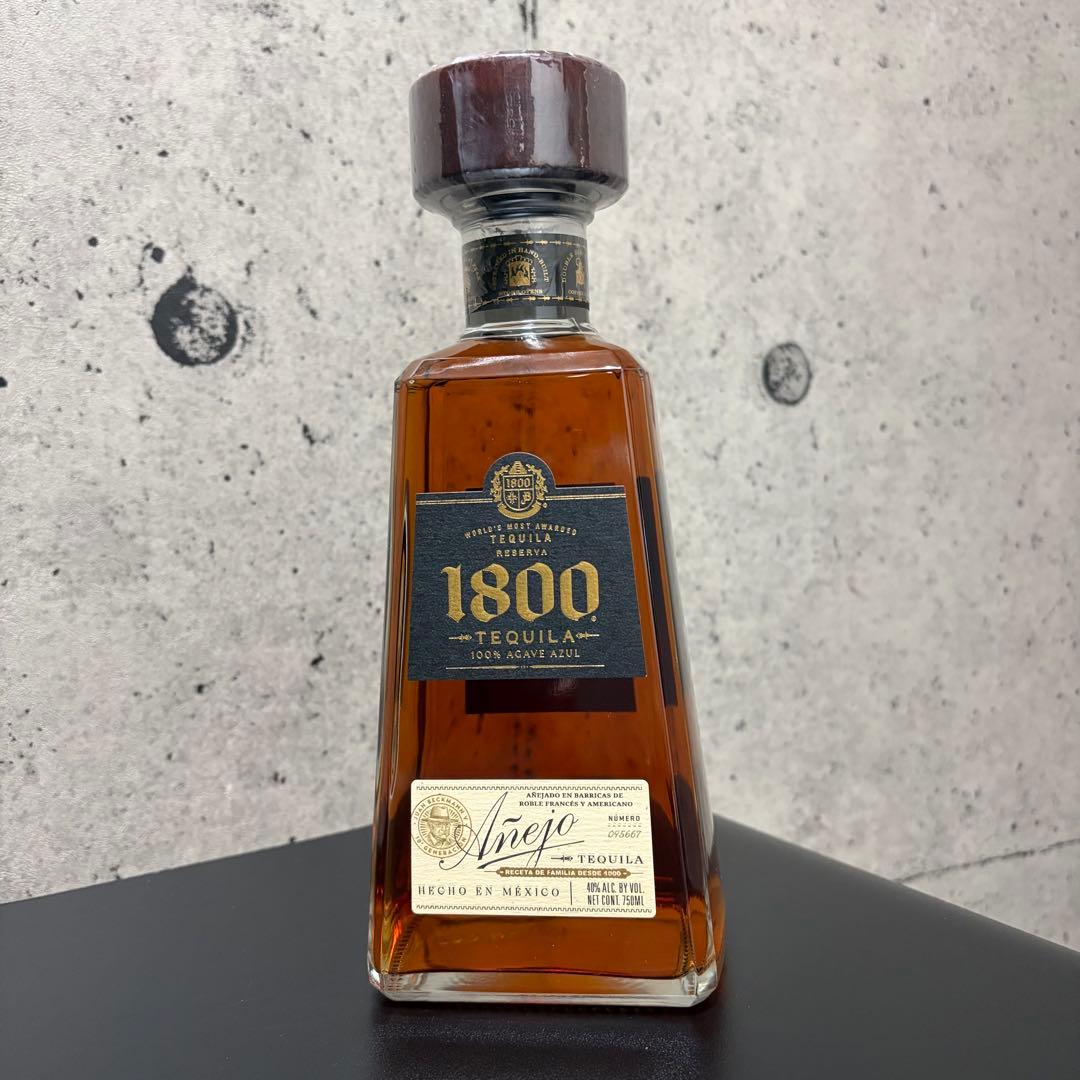 新品未開封 1800 Tequila テキーラ アネホ 750ml 40%