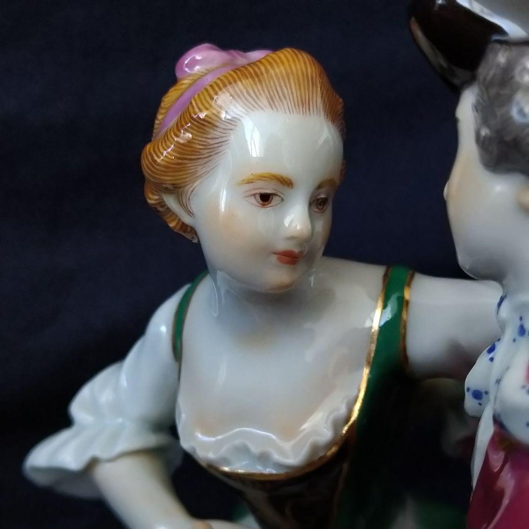 マイセン(Meissen)フィギュリン『ダンスをする貴公子と貴婦人』