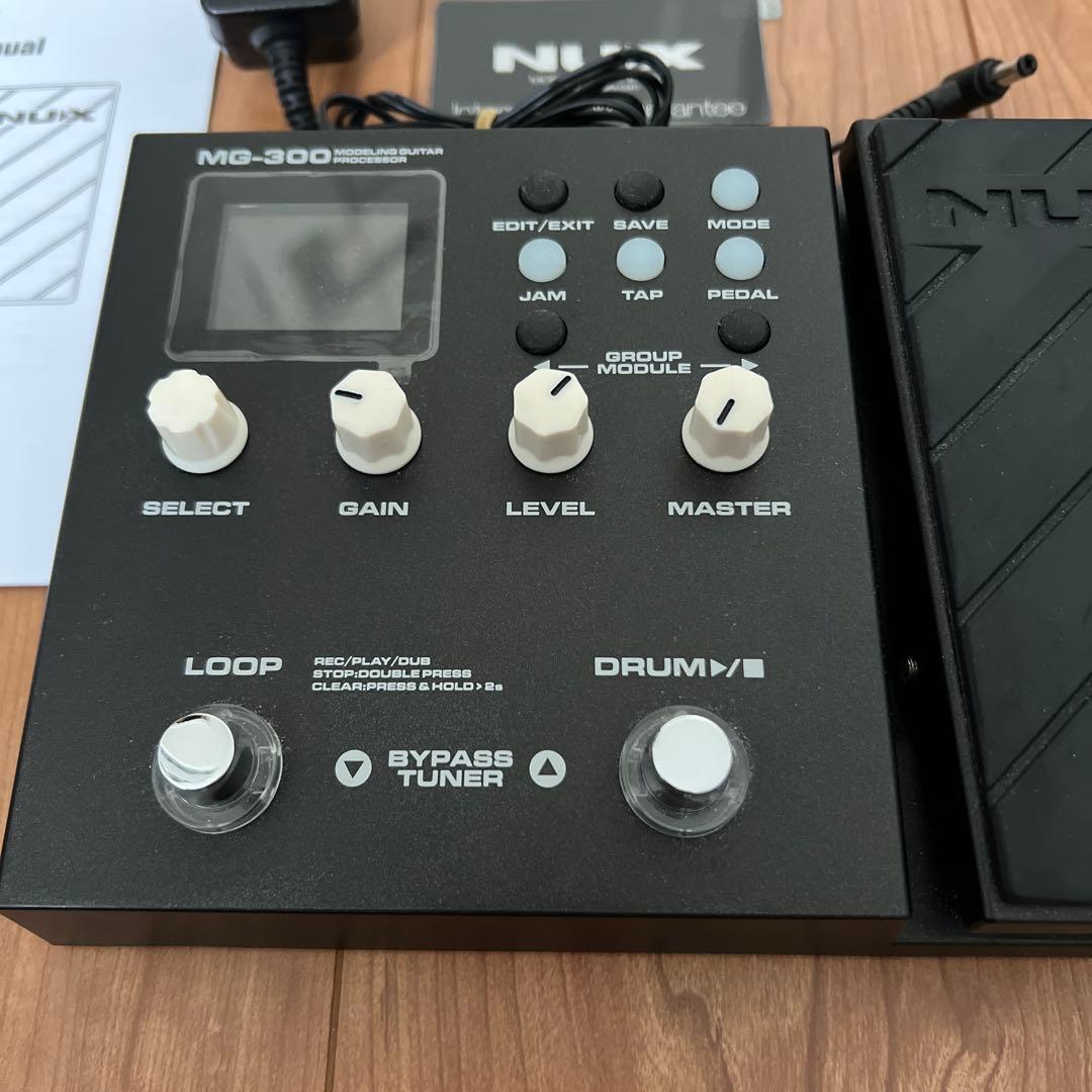 NUX MG-300(付属品完備) 小型マルチエフェクター
