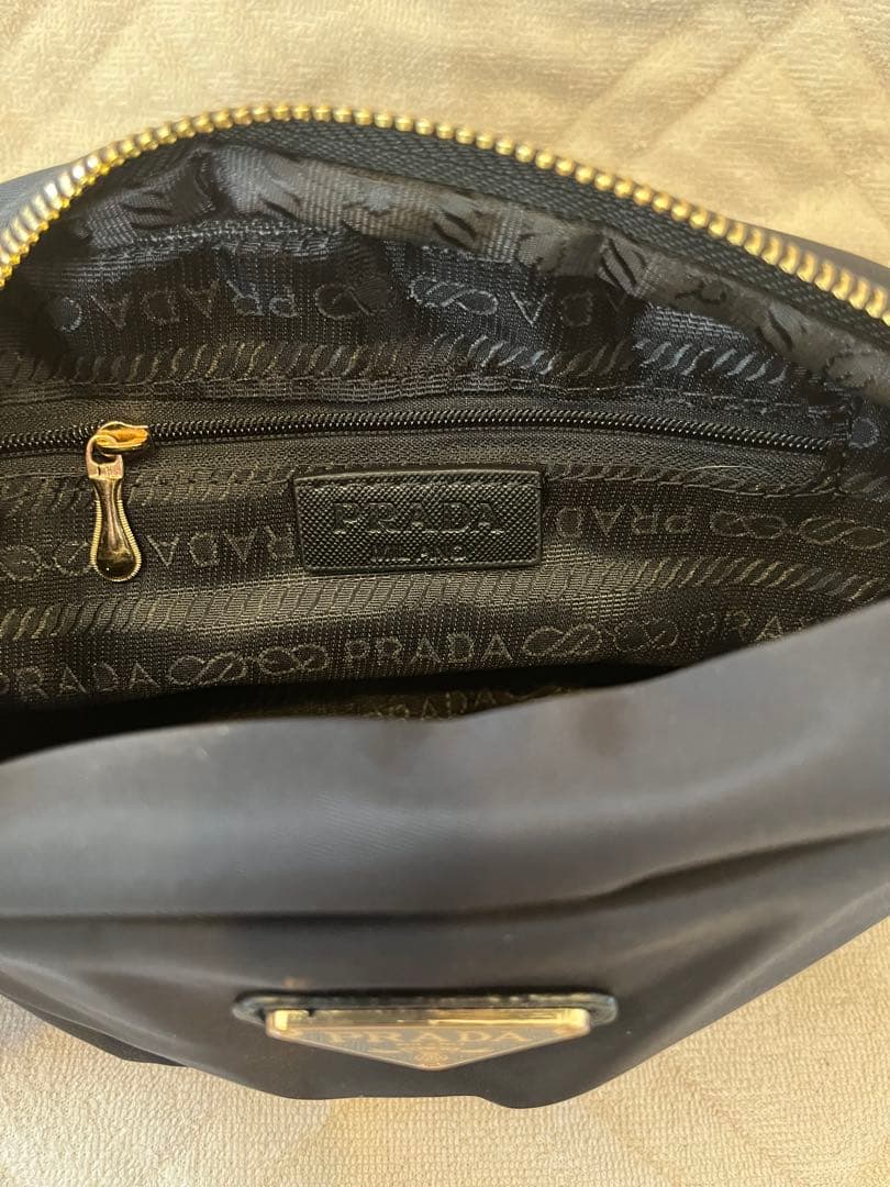 訳あり!! PRADAプラダ ノベルティ ミニショルダー バッグ ブラック 新品