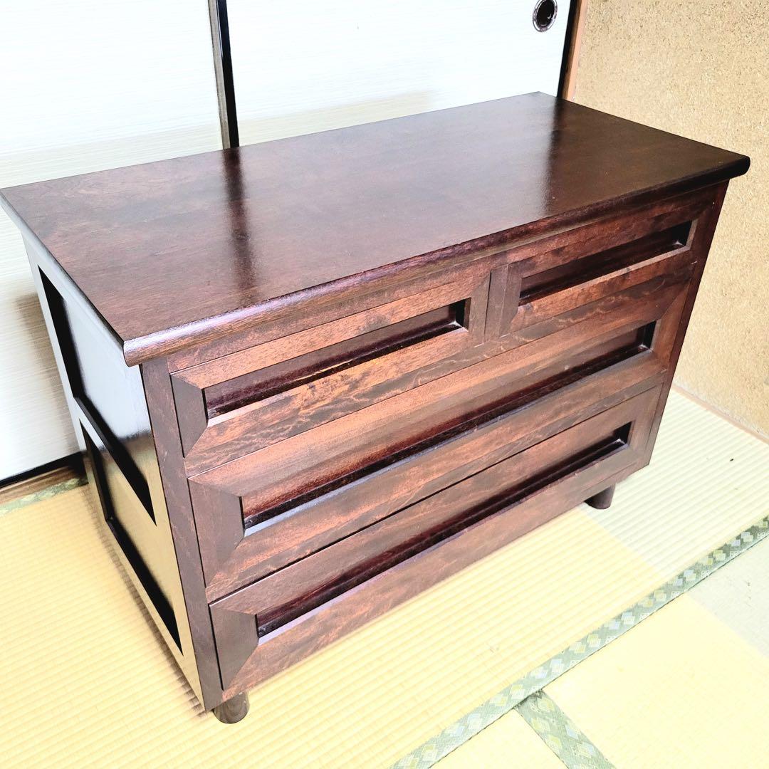 松本民芸家具 ミズメザクラ キャビネット