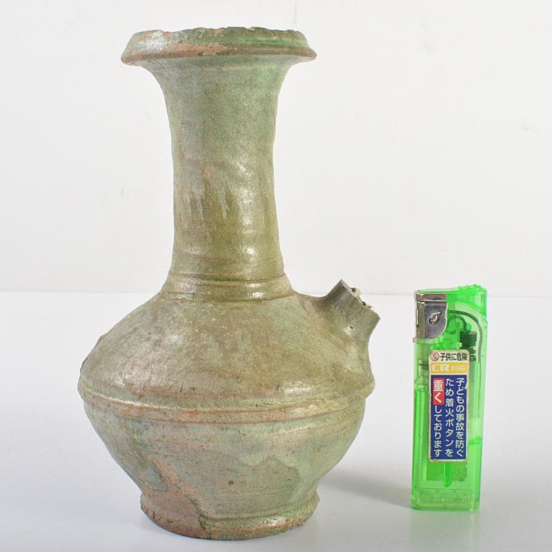 中国　龍泉窯　青磁　水注　C　R6692