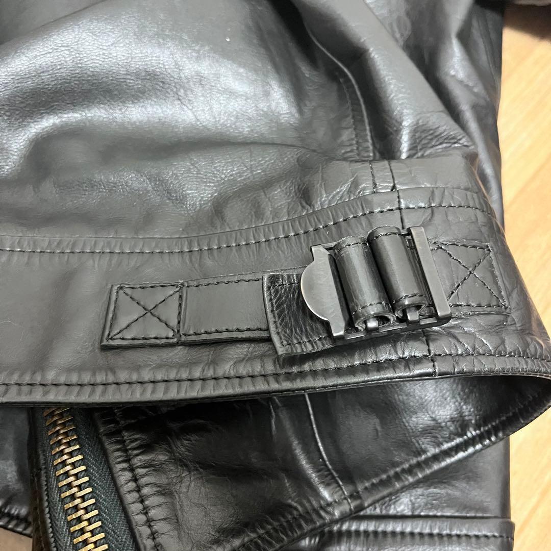 超希少　ナイジェルケーボン　レザージャケット　シングルライダース　50