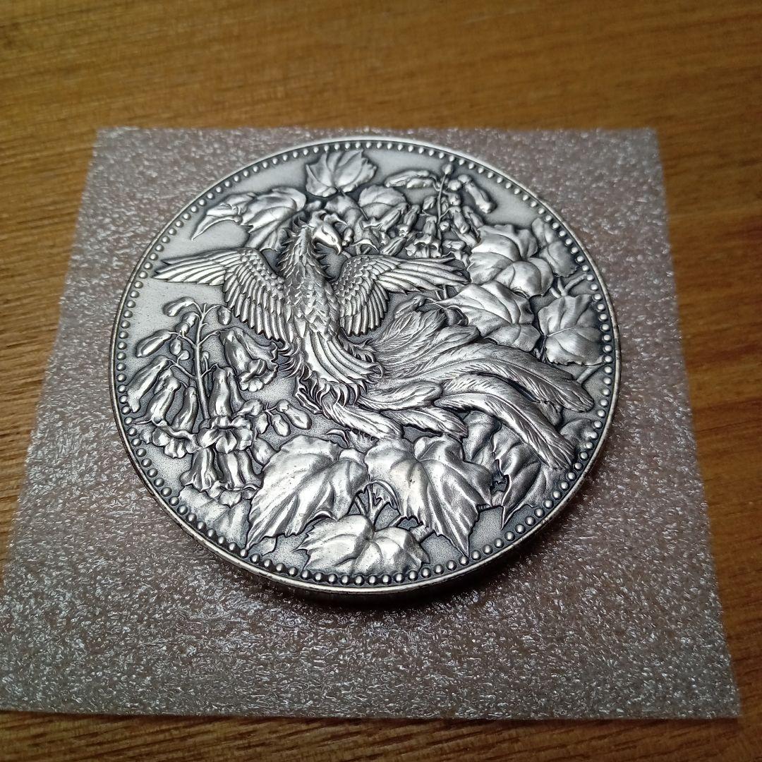 500円記念シルバー1000 。日生クラブ表彰純銀　チャーチルシルバーメダル