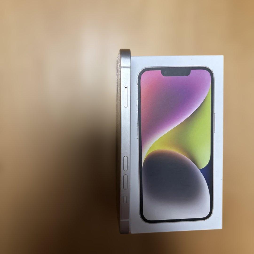 携帯電話本体 iPhone14 128GB WHITE Apple