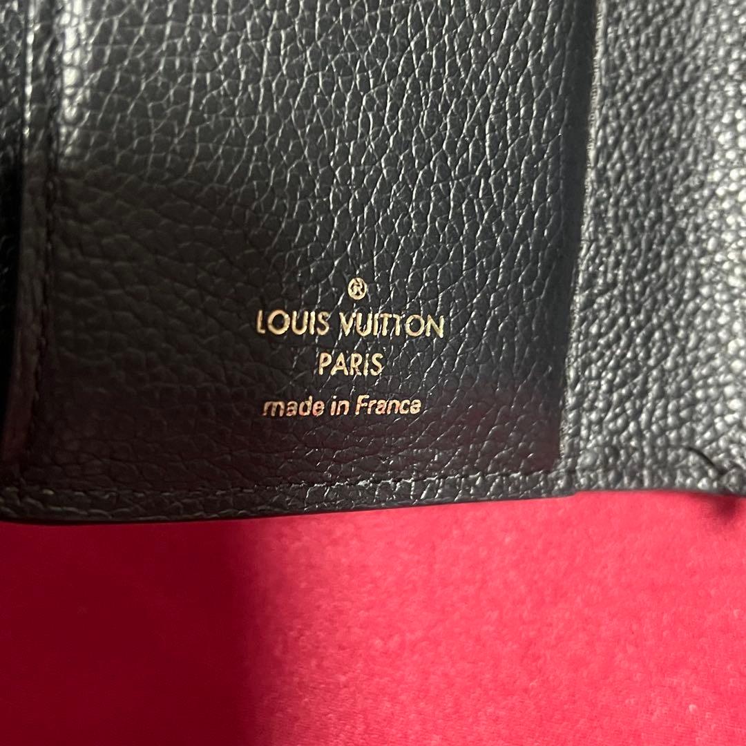LOUIS VUITTON モノグラム　財布　ポルトフォイユ　ヴィクトリーヌ　黒