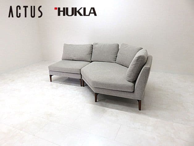 展示品/現行モデルアクタス　HUKLA/フクラ「ルベル」T565　3人掛けソファ