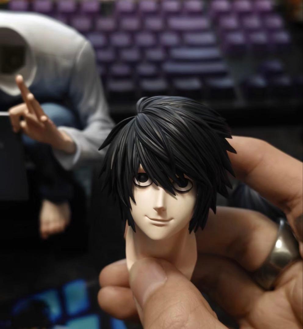 デスノート エル・ローライト L ガレージキット ガレキ スタチュー④