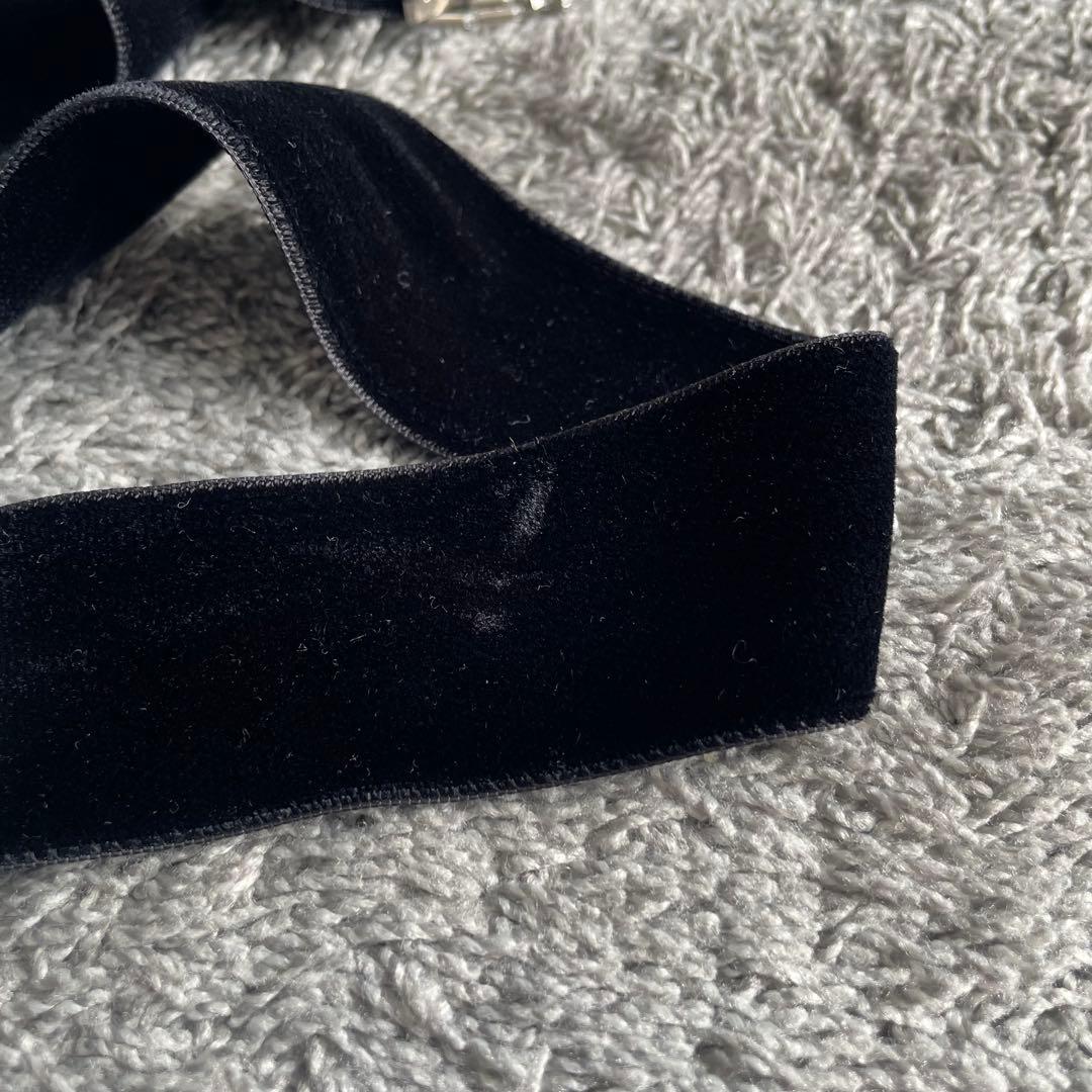 タナカダイスケ　ベルベットリボン　ブラック