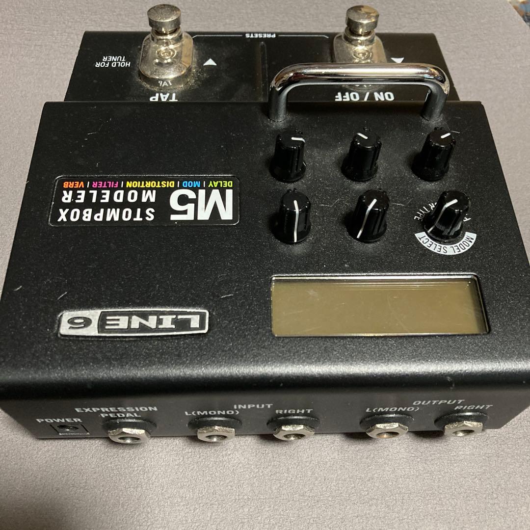 ギター LINE6 STOMPBOX MODELER M5 USED