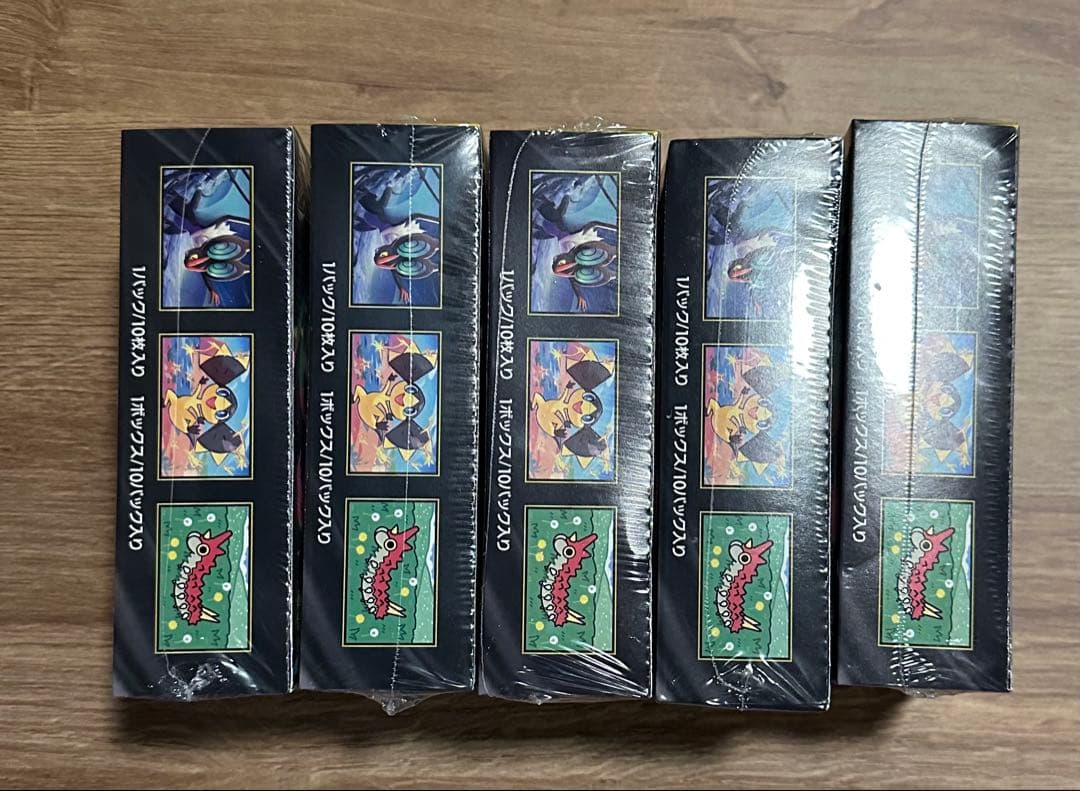 【新品】シュリンク付き ポケモンカードゲーム メガドリームEX 5個セット