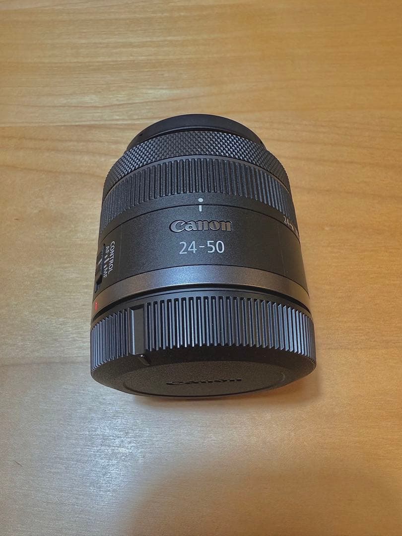 ほぼ未使用　CANON RF24-50mm F4.5-6.3 IS STM