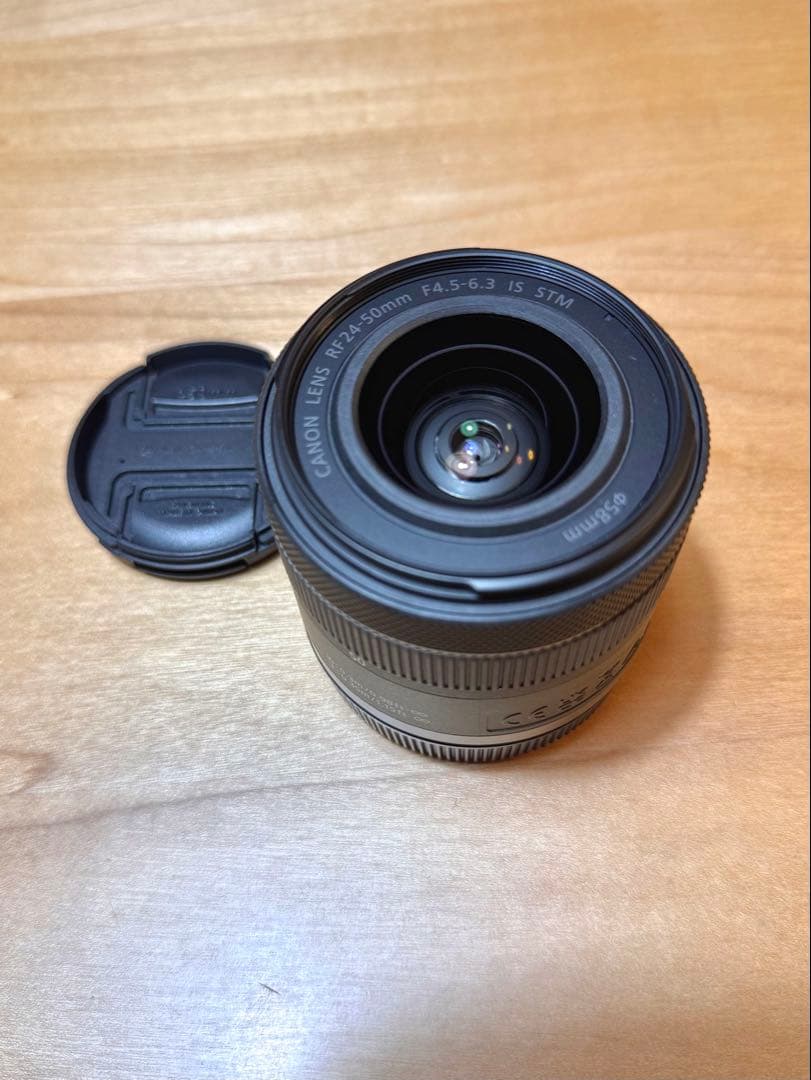 ほぼ未使用　CANON RF24-50mm F4.5-6.3 IS STM