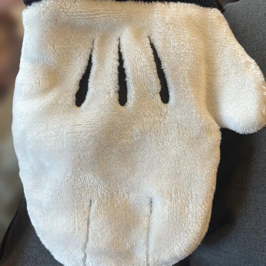 ディズニー　ミニー　マフラーキャップ ファンキャップ　手袋