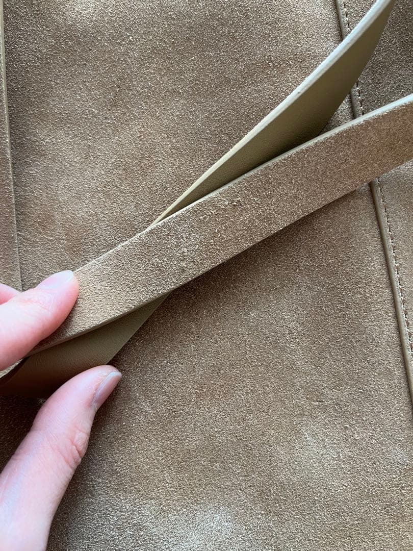 ETRE TOKYO スウェードビッグトートバッグ