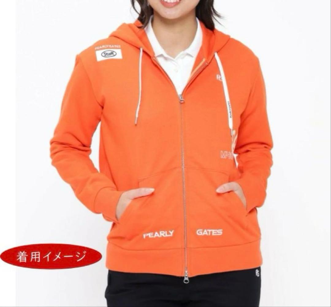 ☆新品未使用PEARLY GATES レディース フルジップフーディパーカー