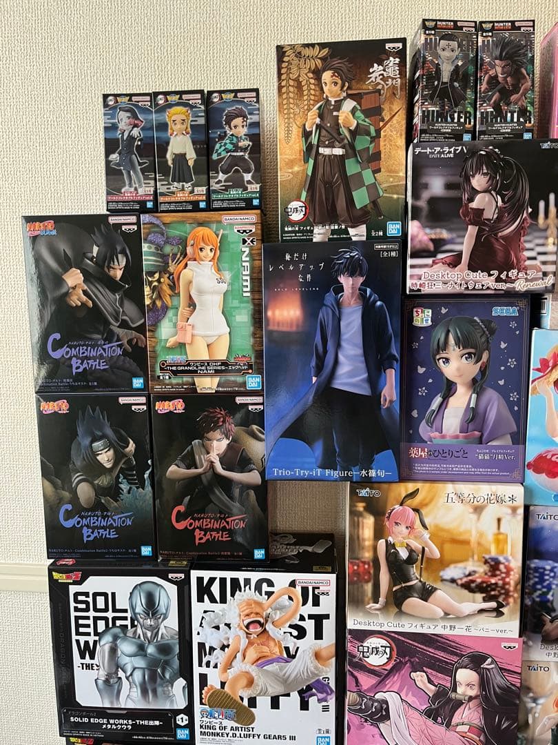 人気アニメ　美少女系アニメ　レゼあり　プライズフィギュア　52点セットまとめ売り