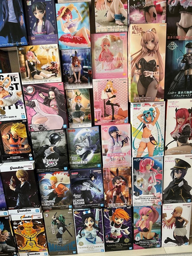 人気アニメ　美少女系アニメ　レゼあり　プライズフィギュア　52点セットまとめ売り