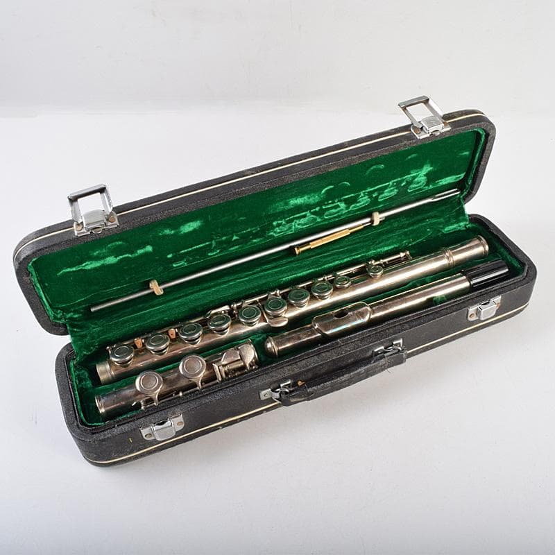 フルート　メーカー不明　P1751　ケース付　M　R9314