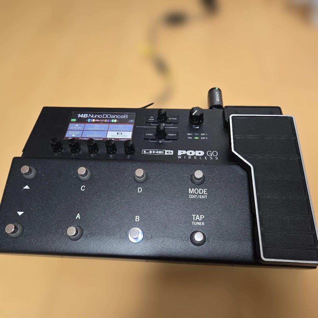Line 6 POD GO WIRELESS ギターエフェクター
