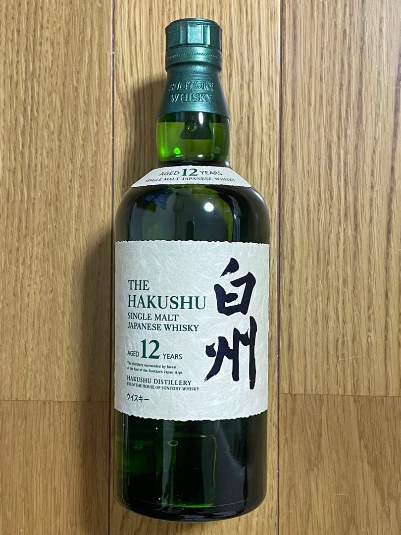 白州 12年 シングルモルトウイスキー 箱入り