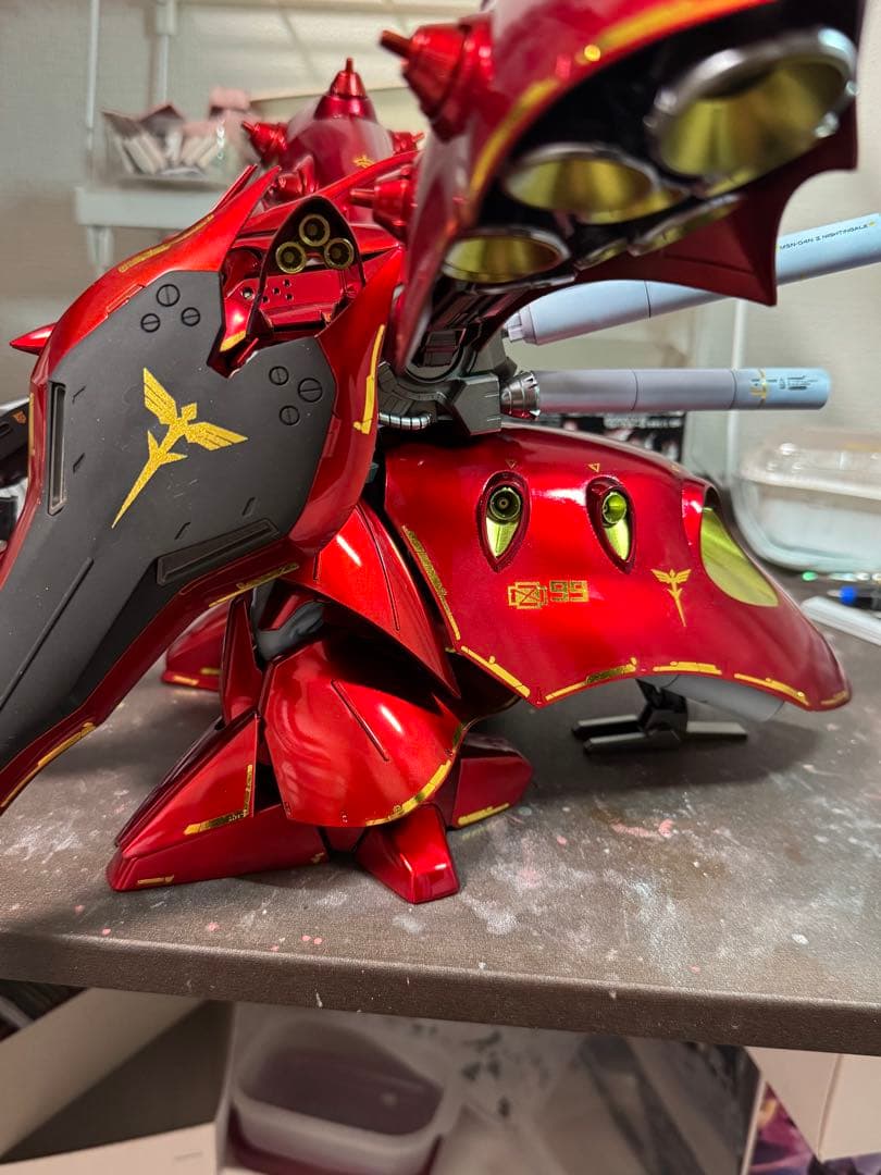 hgナイチンゲール塗装済み完成品キャンディ塗装仕上げ