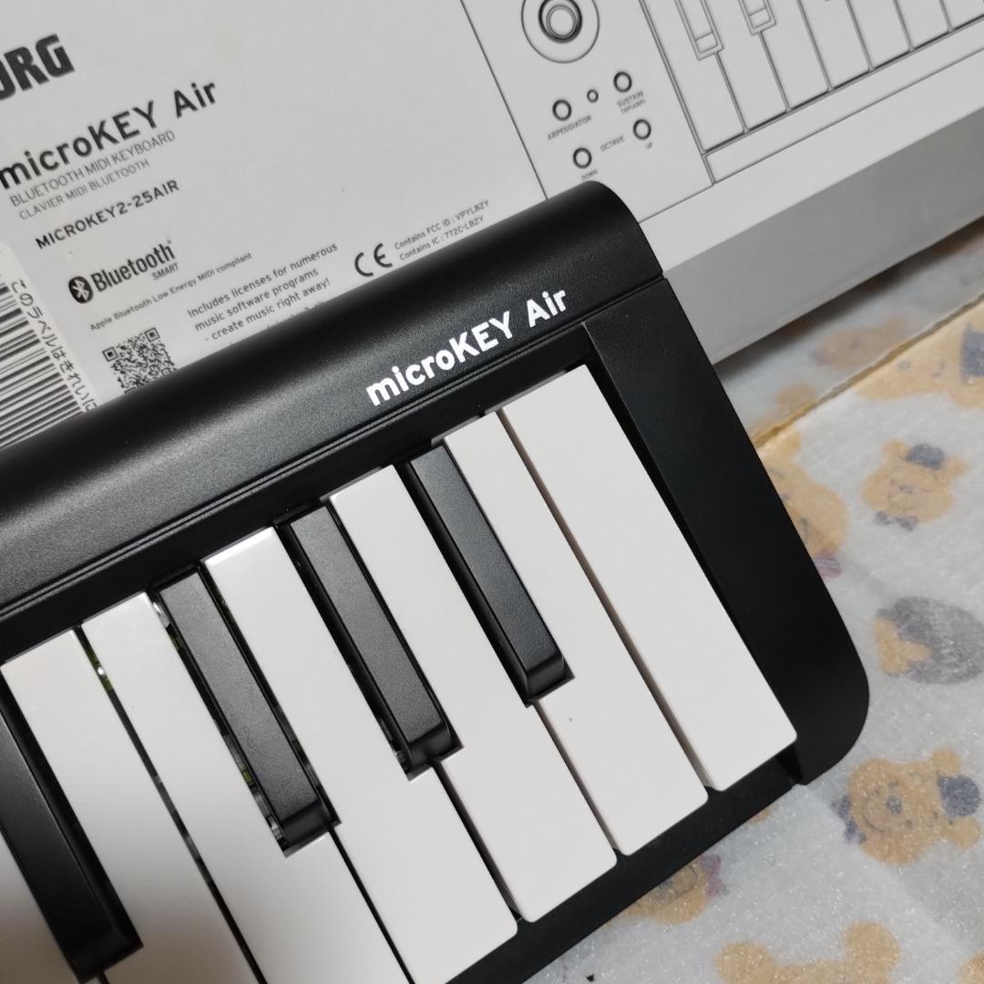 KORG・microKEY25 Air・Bluetooth MIDI キーボード