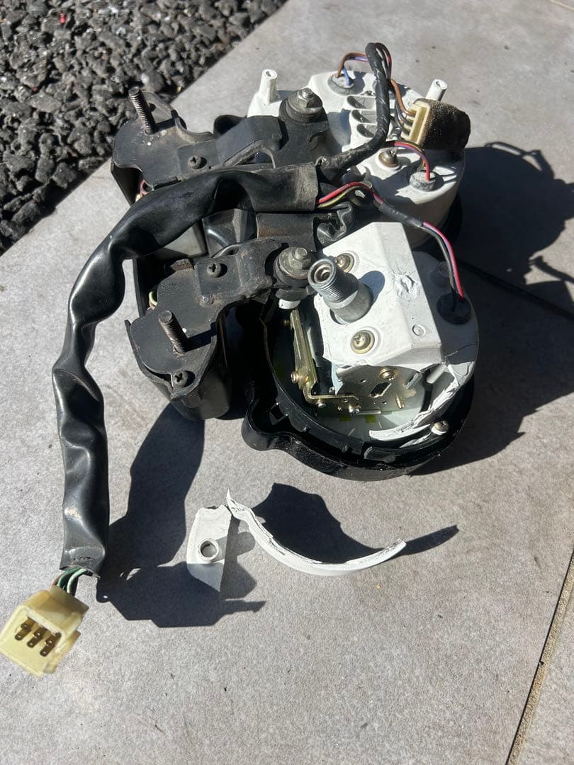 ね*様 ゼファー400 C1 初期型　親子メーター　ジャンク