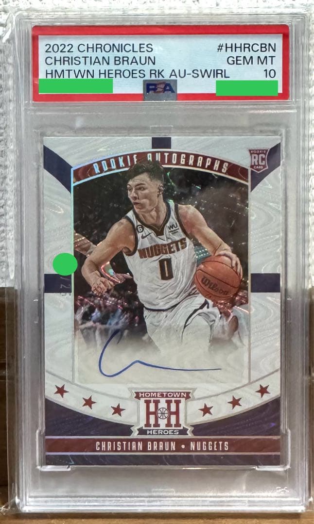 Christian Braun RC auto /25シリ PSA10 完璧