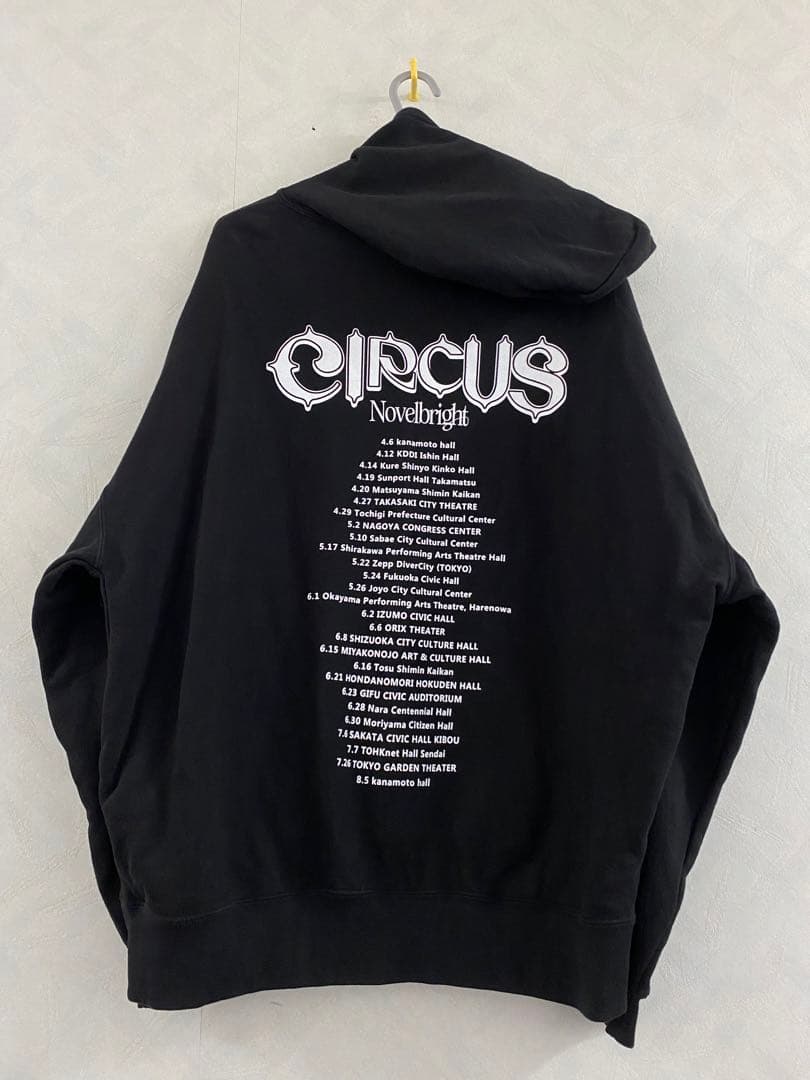 Novelbright CIRCUS M ノーベルブライト パーカー 竹中雄大
